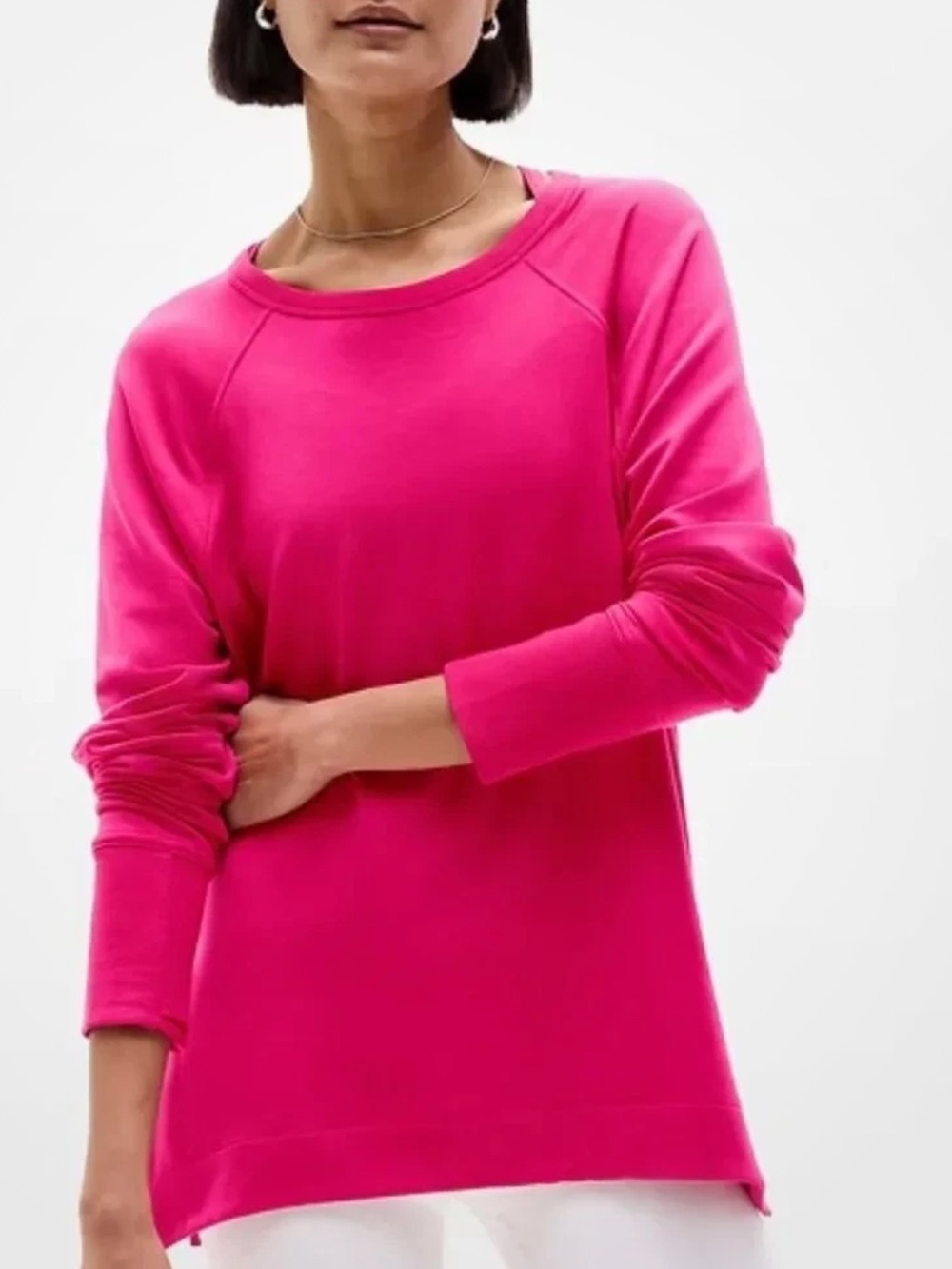 Athleta Coaster Luxe Sweatshirt Sz M